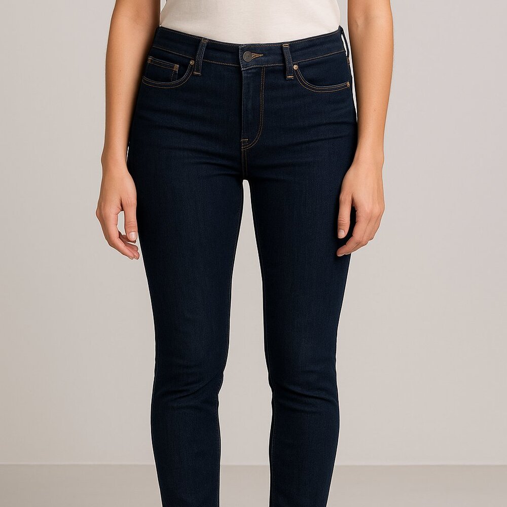 J.CREW‎ Stretch Dark Wash Skinny Jeans